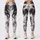 Galloping Horse Silhouettes for Equestrian Training and Everyday Activewear Leggings - 3