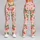 Strawberry Blossom Garden for Sweet Spring Workouts and Everyday Activewear Leggings - 9