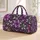 Lilac Watermelon Rosettes for Summer Getaways and Lavender Field Travel Escapes Quilted Weekend Bag - 1
