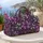 Lilac Watermelon Rosettes for Summer Getaways and Lavender Field Travel Escapes Quilted Weekend Bag - 5