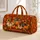 Autumn Pumpkin and Maple Leaf Motifs for Cozy Harvest Getaways and Fall Travel Quilted Weekend Bag - 1