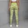 Soft Lime Green Wavy Lines for Yoga, Pilates, and Everyday Active Living Style Leggings - 6