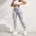 Blue And White Watercolor Florals For Yoga, Pilates, Commuting And Everyday Wear Leggings - 5