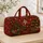 Nutcracker, Christmas Tree and Toy Shop for Festive Holiday Travel and Gifting Season Quilted Weekend Bag - 4