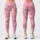 Soft Pink Gingham Hearts for Yoga, Pilates, Running and Everyday Casual Wear for Women Leggings - 3