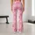 Soft Pink Gingham Hearts for Yoga, Pilates, Running and Everyday Casual Wear for Women Leggings - 10