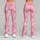 Soft Pink Gingham Hearts for Yoga, Pilates, Running and Everyday Casual Wear for Women Leggings - 9