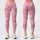 Soft Pink Gingham Hearts for Yoga, Pilates, Running and Everyday Casual Wear for Women Leggings - 1