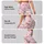Pink Bow And Heart Motifs For Sweet Studio Sessions And Everyday Wellness Leggings - 2