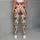 Red Strawberries and Pink Berry Blossoms for Fresh Everyday Fitness and Leisure Style Leggings - 6