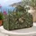 Sage Botanical Florals for Alpine Weekend Getaways and Relaxed Travel Escapes Outdoors Quilted Weekend Bag - 5