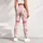 Blush Ribbon Bows and Hearts for Yoga, Pilates, and Everyday Romance Leggings - 6