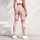 Blush Ribbon Bows and Hearts for Yoga, Pilates, and Everyday Romance Leggings - 4