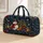 Smiling Snowman And Decorated Christmas Tree For Cozy Winter Holiday Travel Days Quilted Weekend Bag - 1
