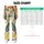 Golden Yellow And Forest Green Fern Leaves For Yoga Pilates And Everyday Wear Leggings - 7