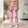 Coral Heart Motifs for Yoga, Pilates and Everyday Outings for Women Leggings - 11