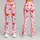 Coral Heart Motifs for Yoga, Pilates and Everyday Outings for Women Leggings - 9