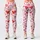 Coral Heart Motifs for Yoga, Pilates and Everyday Outings for Women Leggings - 3