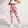 Coral Heart Motifs for Yoga, Pilates and Everyday Outings for Women Leggings - 4