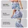 Blue And White Damask Florals For Yoga, Pilates, And Everyday Studio-To-Street Style Leggings - 8