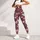 Mint Peach Heart Scatter for Yoga, Pilates, and Everyday Casual Outings Leggings - 5