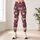 Mint Peach Heart Scatter for Yoga, Pilates, and Everyday Casual Outings Leggings - 4