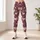 Mint Peach Heart Scatter for Yoga, Pilates, and Everyday Casual Outings Leggings - 6