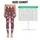 Mint Peach Heart Scatter for Yoga, Pilates, and Everyday Casual Outings Leggings - 3