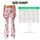Coral and Blush Bow Motifs for Yoga, Pilates, Commuting and Everyday Errands Leggings - 7