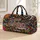 Psychedelic Camper Van Neon Colors for Festival Travel and Weekend Adventures Quilted Weekend Bag - 1