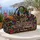 Psychedelic Camper Van Neon Colors for Festival Travel and Weekend Adventures Quilted Weekend Bag - 5