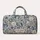 Indigo Seashells, Starfish and Harbor Shells for Coastal Beach Getaways and Summer Travel Quilted Weekend Bag - 6