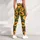 Golden Sunflowers on Charcoal for Yoga, Pilates, and Everyday Outings Leggings - 6
