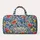 Cobalt Botanical Watermelon Foliage for Sunny Beach Days and Relaxed Weekend Getaways Quilted Weekend Bag - 6