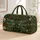 Woodland Dragonflies and Wildflowers for Rustic Nature-Loving Outdoor Getaways Quilted Weekend Bag - 1