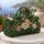 Emerald Garden Roses for Poolside Escapes and Relaxed Weekend Getaways for Her Travel Quilted Weekend Bag - 5