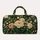 Emerald Garden Roses for Poolside Escapes and Relaxed Weekend Getaways for Her Travel Quilted Weekend Bag - 6