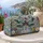 Wildflower Dragonflies for Mountain Meadow Travel and Outdoor Getaways for Nature Lovers Quilted Weekend Bag - 5