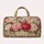 Blush Peony and Sage Florals for Weekend Getaways, Beach Days and Everyday Travel Quilted Weekend Bag - 6