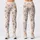 Soft Taupe Cat Paw Motifs for Relaxed Pilates, Yoga, and Everyday Casual Wear Leggings - 3