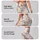 Soft Taupe Cat Paw Motifs for Relaxed Pilates, Yoga, and Everyday Casual Wear Leggings - 8