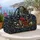 Vintage Barber Tools for Classic Grooming Enthusiasts on Weekend Getaways and Travel Quilted Weekend Bag - 5