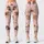 Playful Puppy and Paw Print for Yoga Pilates and Everyday Wear Leggings - 3