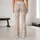 Ivory Paisley Flourishes for Yoga, Pilates and Relaxed Everyday Style Leggings - 10