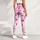 Pink Heart Motif for Yoga, Pilates, Commuting and Everyday Casual Style Leggings - 5