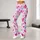 Pink Heart Motif for Yoga, Pilates, Commuting and Everyday Casual Style Leggings - 11