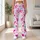 Pink Heart Motif for Yoga, Pilates, Commuting and Everyday Casual Style Leggings - 12