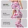 Pink Heart Motif for Yoga, Pilates, Commuting and Everyday Casual Style Leggings - 2
