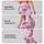 Pink Heart Motif for Yoga, Pilates, Commuting and Everyday Casual Style Leggings - 2