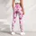 Pink Heart Motif for Yoga, Pilates, Commuting and Everyday Casual Style Leggings - 5